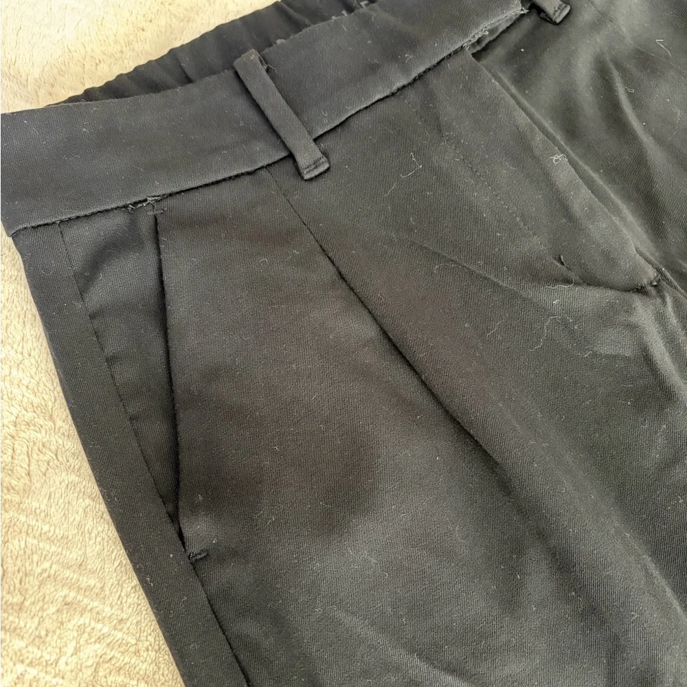 American Eagle Outfitters Black Wide-Leg Dress Pants - Picture 7 of 8